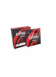 Презервативы с ароматом колы Expert Cola - 3 шт. - Expert - купить с доставкой в Стерлитамаке