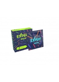 Светящиеся в темноте презервативы Expert Neon - 3 шт. - Expert - купить с доставкой в Стерлитамаке
