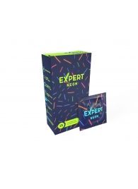 Светящиеся в темноте презервативы Expert Neon - 15 шт. - Expert - купить с доставкой в Стерлитамаке