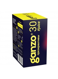 Ароматизированные презервативы Ganzo Juice - 30 шт. - Ganzo - купить с доставкой в Стерлитамаке