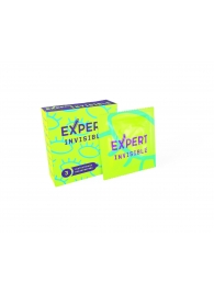 Ультратонкие презервативы Expert Invisible - 3 шт. - Expert - купить с доставкой в Стерлитамаке
