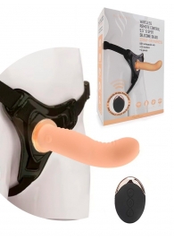 Женский вибрострапон со съемной насадкой и пультом ДУ - Erokay - купить с доставкой в Стерлитамаке