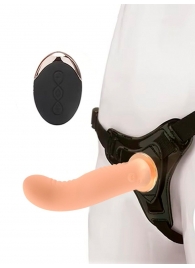 Женский вибрострапон со съемной насадкой и пультом ДУ - Erokay - купить с доставкой в Стерлитамаке