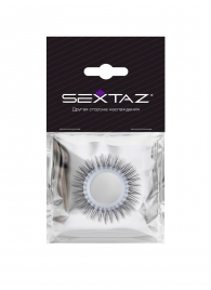 Круглое эрекционное кольцо с «ресничками» - Sextaz - в Стерлитамаке купить с доставкой