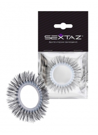 Круглое эрекционное кольцо с длинными «ресничками» - Sextaz - в Стерлитамаке купить с доставкой