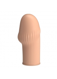 Телесная насадка на пенис Huel - 9 см. - Baile - в Стерлитамаке купить с доставкой