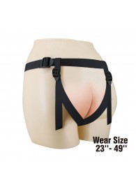 Черные трусики харнесс с платформой Caludio I - Baile - купить с доставкой в Стерлитамаке