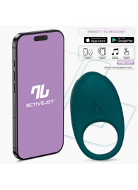 Зеленое интерактивное виброкольцо Ringo - Intoyou - в Стерлитамаке купить с доставкой