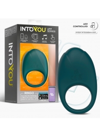 Зеленое интерактивное виброкольцо Ringo - Intoyou - в Стерлитамаке купить с доставкой