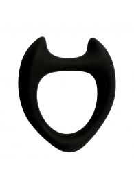 Черное эрекционное кольцо с рожками Wooomy Toro M - Adrien Lastic - в Стерлитамаке купить с доставкой