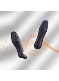 Сливовая силиконовая насадка на пенис с подхватом Manwan Ryzer - Manwan - в Стерлитамаке купить с доставкой