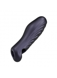 Сливовая силиконовая насадка на пенис с подхватом Manwan Ryzer - Manwan - в Стерлитамаке купить с доставкой