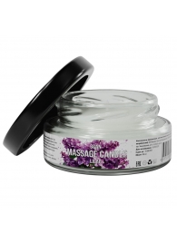 Массажная свеча «Сирень» - 50 мл. - SGAN - купить с доставкой в Стерлитамаке