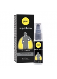 Пролонгатор-сыворотка pjur Superhero Delay Serum - 20 мл. - Pjur - купить с доставкой в Стерлитамаке