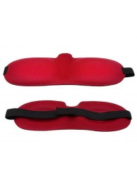 Красная глухая маска на резинке - Sitabella - купить с доставкой в Стерлитамаке