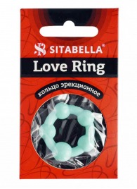 Цветное эрекционное кольцо с 5 бусинами Love Ring - Sitabella - в Стерлитамаке купить с доставкой