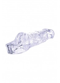 Прозрачная насадка-удлинитель Length Enhancer с подхватом - 16 см. - NMC - в Стерлитамаке купить с доставкой