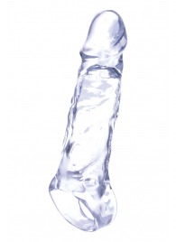 Прозрачная насадка-удлинитель Length Enhancer с подхватом - 16 см. - NMC - в Стерлитамаке купить с доставкой