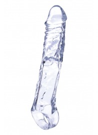 Прозрачная насадка-удлинитель Length Enhancer с подхватом - 22,3 см. - NMC - в Стерлитамаке купить с доставкой