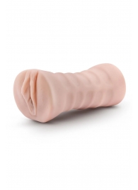 Телесный мастурбатор-вагина Ayumi с вибрацией - Blush Novelties - в Стерлитамаке купить с доставкой