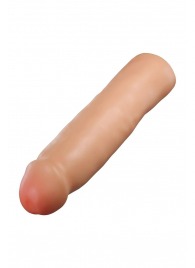 Телесная насадка-удлинитель Tenacity - 21,6 см. - Blush Novelties - в Стерлитамаке купить с доставкой