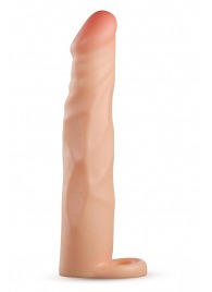 Телесная насадка-удлинитель Fortitude с подхватом - 17,7 см. - Blush Novelties - в Стерлитамаке купить с доставкой