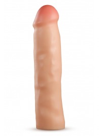 Телесная насадка-удлинитель Vindicate - 21,6 см. - Blush Novelties - в Стерлитамаке купить с доставкой