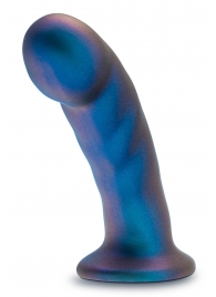 Синяя насадка-фаллоимитатор Rebellion 5.75 Inch Pegging Dildo - 14,6 см. - Blush Novelties - купить с доставкой в Стерлитамаке