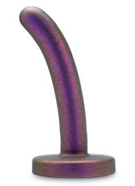 Фиолетовая насадка с гладкой поверхностью Surrender 4.75 Inch Beginner Pegging Dildo - 12 см. - Blush Novelties - купить с доставкой в Стерлитамаке