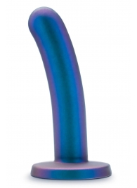 Синяя насадка с гладкой поверхностью Surrender 5.75 Inch Intermediate Pegging Dildo - 14,6 см. - Blush Novelties - купить с доставкой в Стерлитамаке