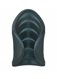 Серый сквозной мастурбатор с вибрацией Manwan Starter - Manwan - в Стерлитамаке купить с доставкой