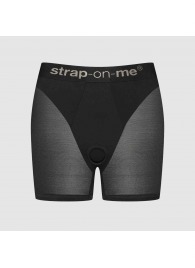 Трусики-шорты для фиксации насадок Strap-on-me Harness Lingerie Halo - size XS - Strap-on-me - купить с доставкой в Стерлитамаке