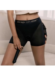 Трусики-шорты для фиксации насадок Strap-on-me Harness Lingerie Halo - size M - Strap-on-me - купить с доставкой в Стерлитамаке