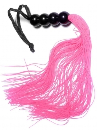 Розовая силиконовая плеть - 35,5 см. - Boys of Toys - купить с доставкой в Стерлитамаке