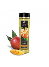 Массажное масло для тела Luscious Mango с ароматом манго - 240 мл. - Shunga - купить с доставкой в Стерлитамаке
