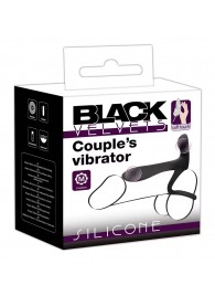 Черная насадка на член с вибрацией Couple’s Vibrator - Orion - в Стерлитамаке купить с доставкой