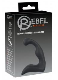 Черный перезаряжаемый стимулятор простаты с вибрацией - 14,6 см. - Orion - в Стерлитамаке купить с доставкой