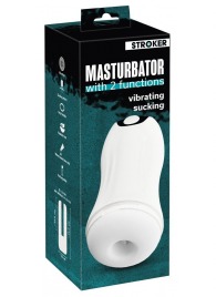 Белый мастурбатор Masturbator with 2 functions - Orion - в Стерлитамаке купить с доставкой