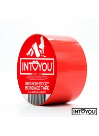 Красный скотч для фиксации Non-Sticky Bondage Tape - 15 м. - Intoyou - купить с доставкой в Стерлитамаке