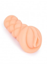 Телесный мастурбатор-вагина с вибропулей и эрекционными кольцами в комплекте - Sexy Girl - в Стерлитамаке купить с доставкой