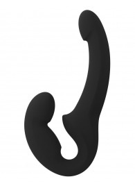 Черный безремневой страпон Share Lite - Fun Factory - купить с доставкой в Стерлитамаке