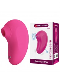 Розовый вакуумный клиторальный массажер Arila - Baile