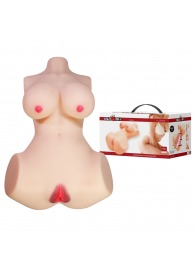 Мастурбатор-торс Aveline с 2 любовными тоннелями - Baile - в Стерлитамаке купить с доставкой