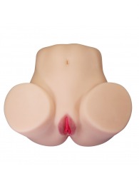 Телесный мастурбатор Julia с 2 любовными каналами - Baile - в Стерлитамаке купить с доставкой