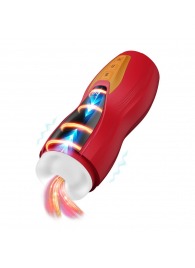 Интерактивный мастурбатор Solara с нагревом, вибрацией и поступательными движениями - Shots Media BV - в Стерлитамаке купить с доставкой