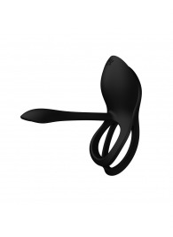 Черное эрекционное виброкольцо Bayek с пультом ДУ - Zalo - в Стерлитамаке купить с доставкой