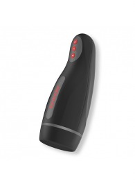 Черный автоматический мастурбатор с управлением через приложение - Oninder - в Стерлитамаке купить с доставкой