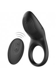 Черное эрекционное виброкольцо с пультом ДУ - Ibiza - в Стерлитамаке купить с доставкой