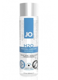 Охлаждающий лубрикант на водной основе JO Personal Lubricant H2O COOLING - 120 мл. - System JO - купить с доставкой в Стерлитамаке