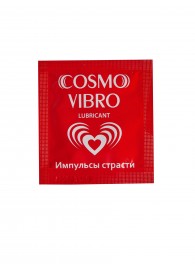 Пробник женского стимулирующего лубриканта на силиконовой основе Cosmo Vibro - 3 гр. - Биоритм - купить с доставкой в Стерлитамаке